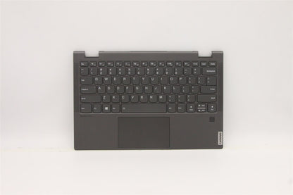 Lenovo Yoga C640-13IML Keyboard Palmrest Top Cover US Black 5CB0W43756