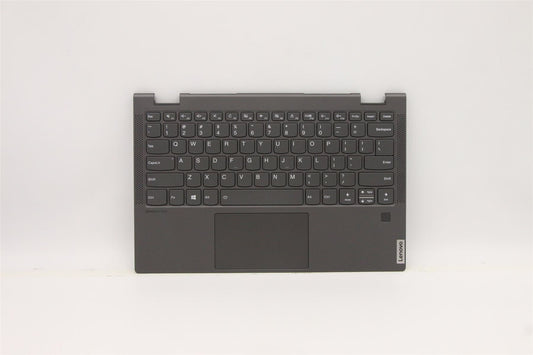 Lenovo Yoga C640-13IML Keyboard Palmrest Top Cover US Black 5CB0W43756