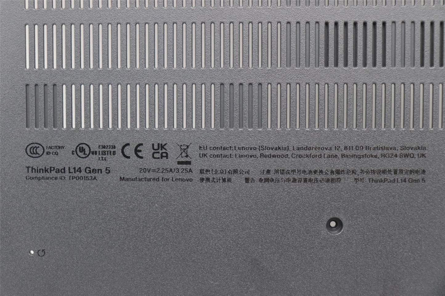 Lenovo FRUDCOV,ASM,Plastic,WW,INTEL,BLANC 5CB1M21608