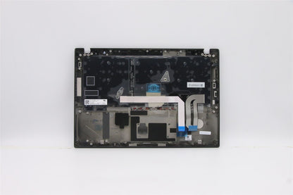 Lenovo ThinkPad T14s Keyboard Palmrest Top Cover Danish Black 5M10Z54170