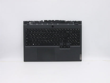 Lenovo Legion 5-15ARH05 Keyboard Palmrest Top Cover Arabic Grey 5CB0Z27695