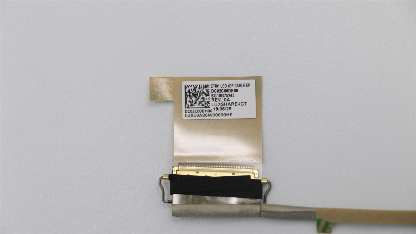 Lenovo ThinkPad T480s Cable Lcd Screen Display LED 01YU104
