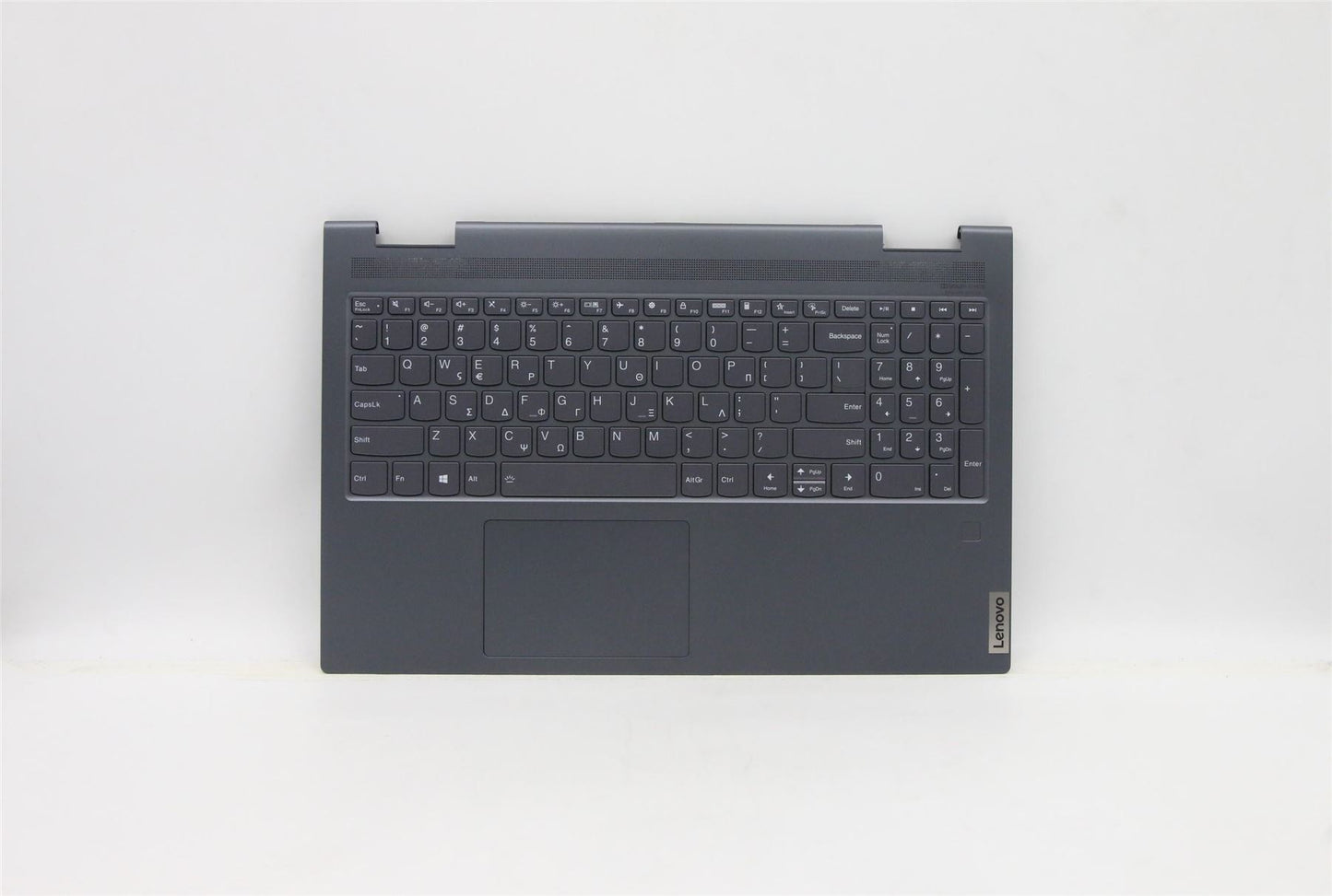 Lenovo Yoga 7-15ITL5 Keyboard Palmrest Top Cover Greek Grey 5CB1A22468