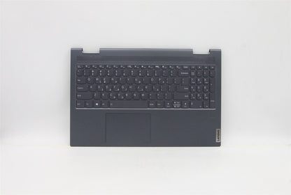 Lenovo Yoga 7-15ITL5 Keyboard Palmrest Top Cover Greek Grey 5CB1A22468