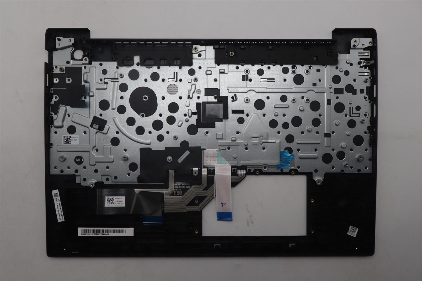 Lenovo MECH_ASM FRU KBD CCV RUS (PMX) US BK 5M11N99781