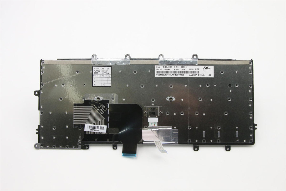 Genuine Lenovo ThinkPad A275 X270 Keyboard Dutch Black 01EN567