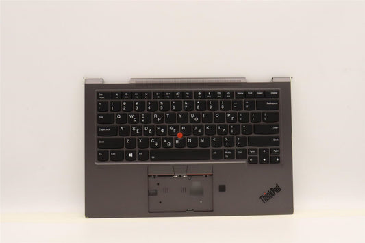 Lenovo Yoga X1 4th Gen Keyboard Palmrest Top Cover Greek Grey 5M10V24851