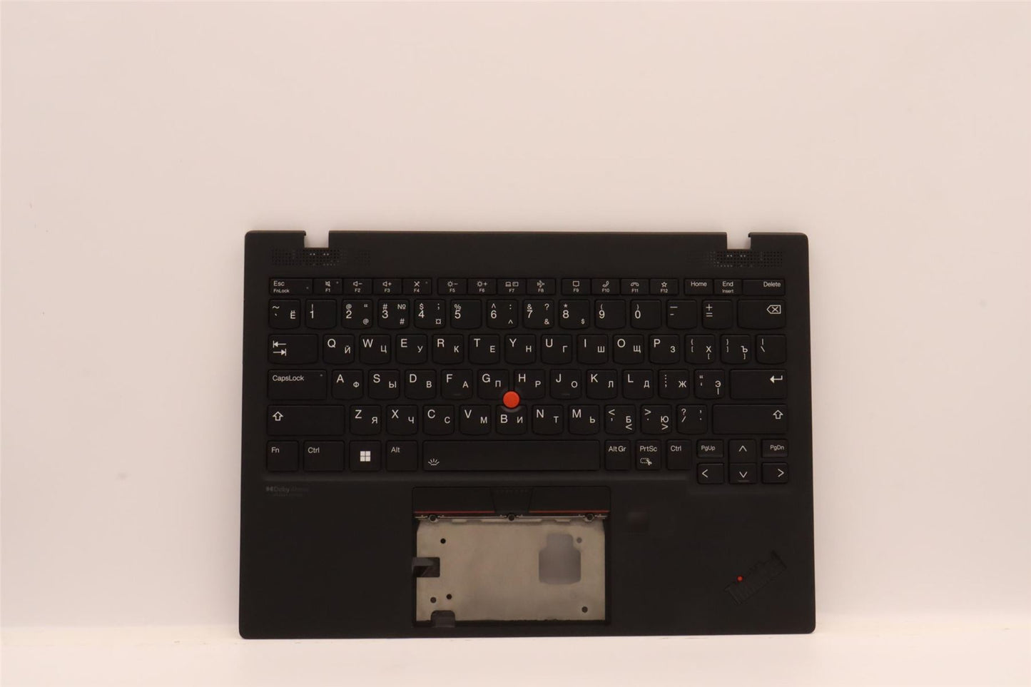 Lenovo ThinkPad X1 Gen 2 Keyboard Palmrest Top Cover Russian Black 5M11H41834