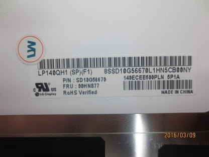 Lenovo LGD 14.0 WQHD IPS AG 00HN877