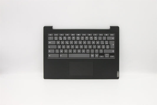 Lenovo Chromebook S340-14 Keyboard Palmrest Belgian Onyx Black 5CB0U43587