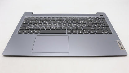 Lenovo IdeaPad 3 15ABR8 Palmrest Cover Touchpad Keyboard Artic Grey 5CB1K96906