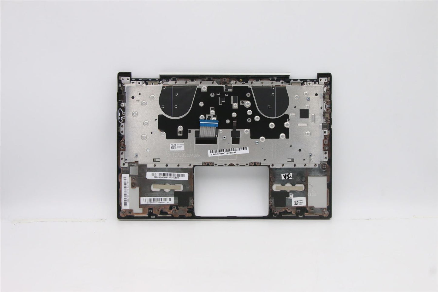 Lenovo Yoga 720-13IKB Keyboard Palmrest Top Cover Hebrew Silver 5CB0N67989