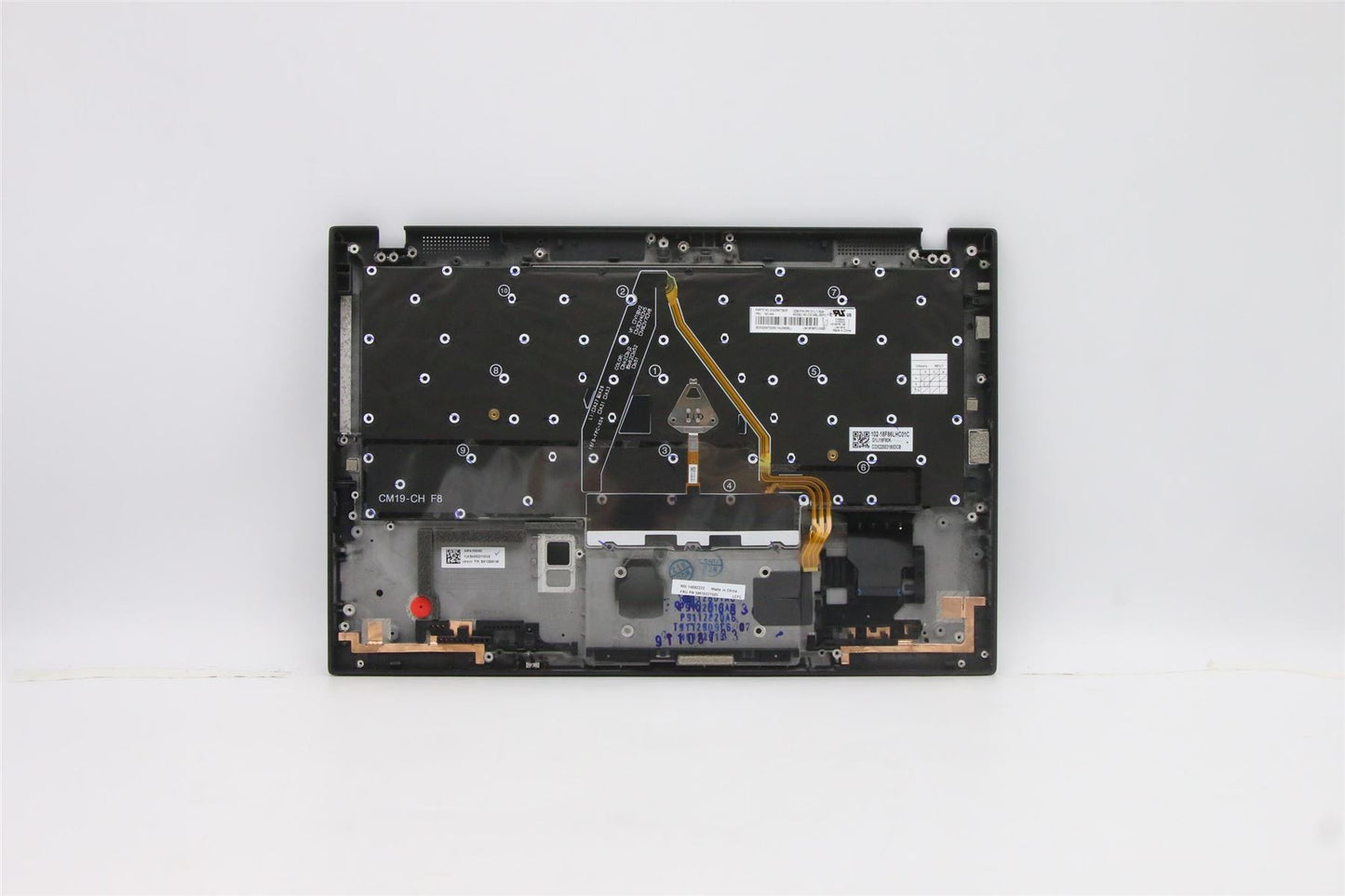 Lenovo MECH_ASM GRP_KBD_BZL_CFR_WWAN_DB_CHY 5M10Z27505