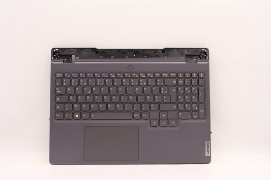 Lenovo 5 15IAH7 Palmrest Cover Touchpad Keyboard French Storm Grey 5CB1H22924