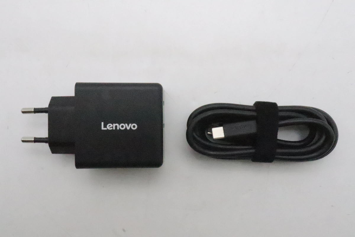 Lenovo AC_ADAPTER Dual USB-C 65W-PA BK-EU 65W AC Charger Adapter 5A11T62305