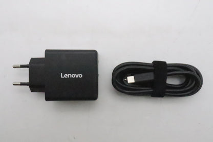 Lenovo AC_ADAPTER Dual USB-C 65W-PA BK-EU 65W AC Charger Adapter 5A11T62305