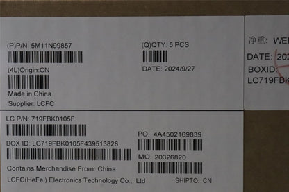 Lenovo MECH_ASM FRU KBD CCV FRA BL (PMX) UK BK 5M11N99859