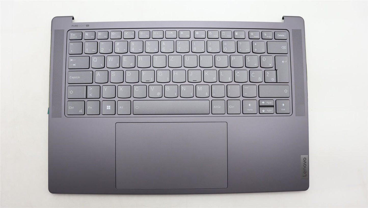 Lenovo Yoga 9 14IRP8 Palmrest Cover Touchpad Keyboard Slovenian 5CB1L49548