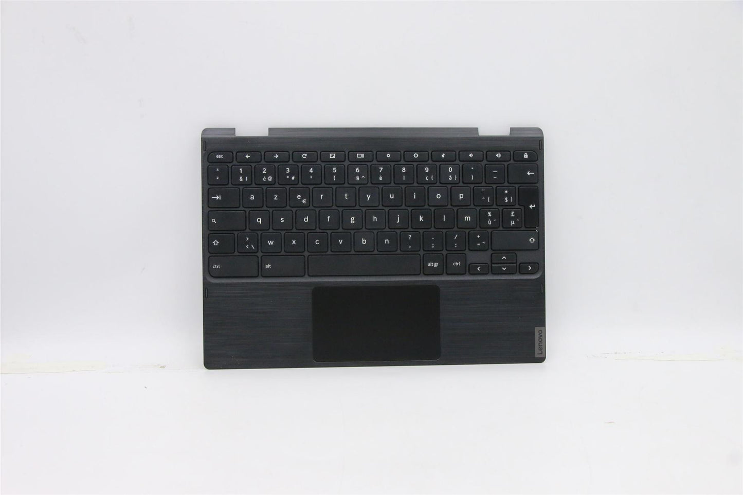 Lenovo Chromebook 300e 2nd Keyboard Palmrest Top Cover Belgian Black 5CB0X55511