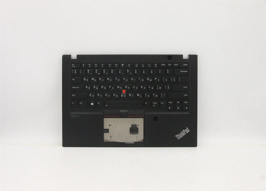 Lenovo ThinkPad T14s Keyboard Palmrest Top Cover Ukrainian Black 5M10Z41452