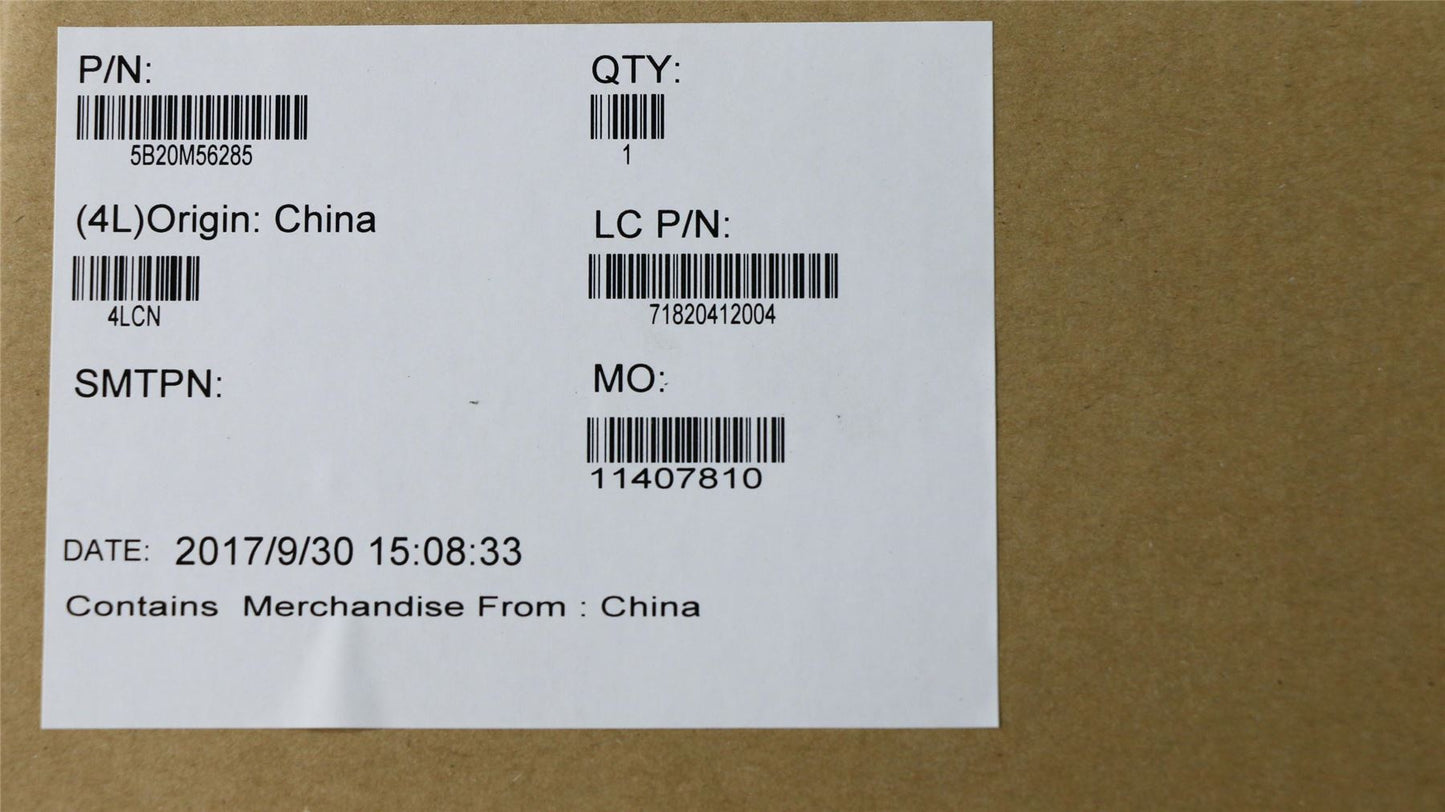 Lenovo MBL80V2 I57200UV2GD4G W/RTC WIN 5B20M56285