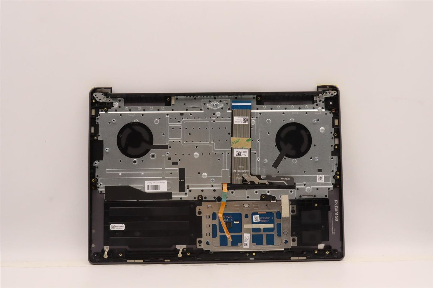 Lenovo IdeaPad 5 16IAH7 Palmrest Cover Touchpad Keyboard Nordic 5CB1H95453