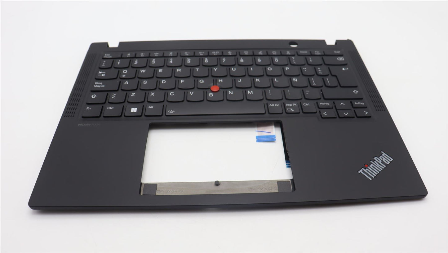 Lenovo ThinkPad X13 Gen 4 Keyboard Palmrest Top Cover Spanish LA 5M11L85991