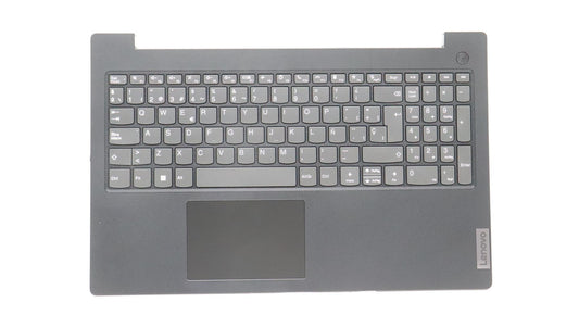 Lenovo V15 G2 IJL Palmrest Cover Touchpad Keyboard Spanish Black 5CB1F36608