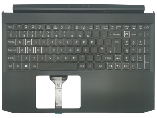 Acer Aspire Nitro AN515-45 AN515-57 Palmrest Cover Keyboard UK 6B.QBCN2.013