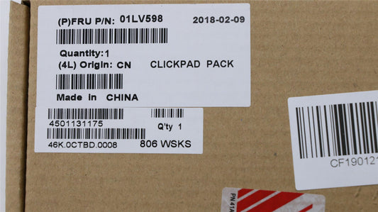 Lenovo ThinkPad L380 Trackpad Touchpad Silver 01LV598