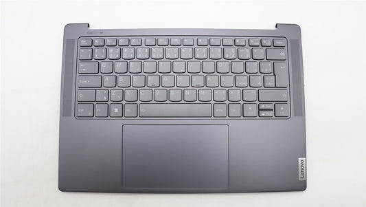 Lenovo Yoga 7 14APH8 Palmrest Cover Touchpad Keyboard Storm Grey 5CB1L80274