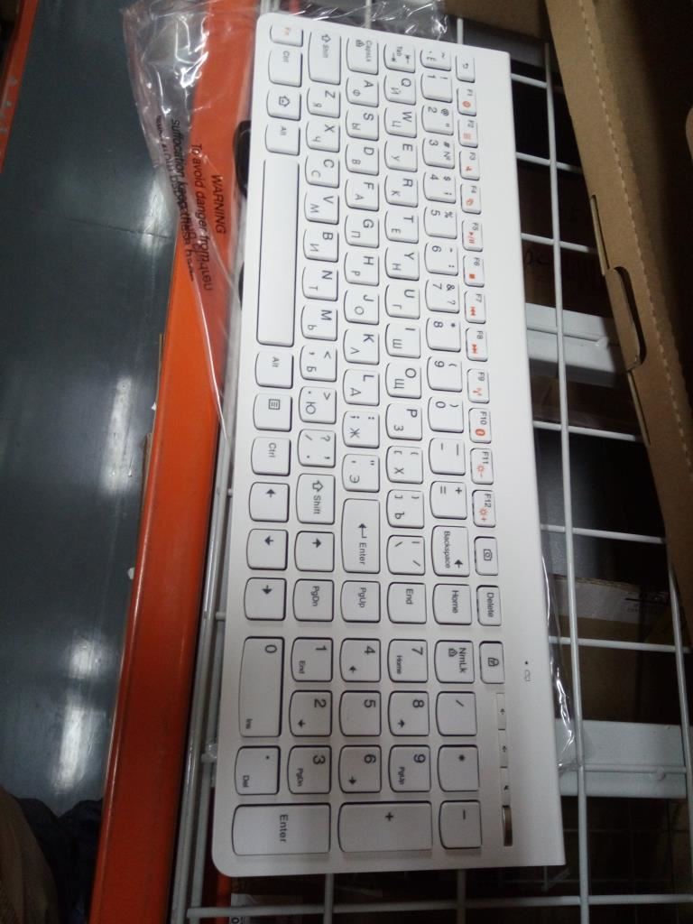 Lenovo Liteon SK-8861(RU) 2.4G KB-WHT Android Russian Keyboard 25214278