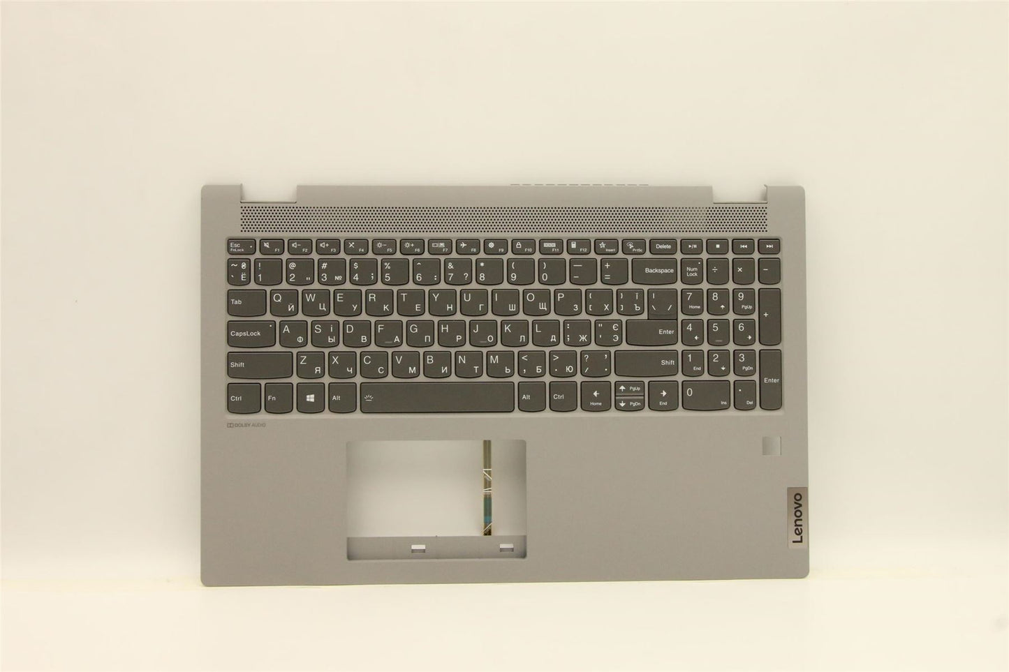 Lenovo Flex 5-15ALC05 Keyboard Palmrest Top Cover Ukrainian Grey 5CB1B96207