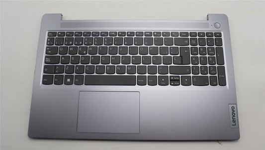 Lenovo IdeaPad 3 15IAN8 Palmrest Cover Touchpad Keyboard Spanish Grey 5CB1K94976
