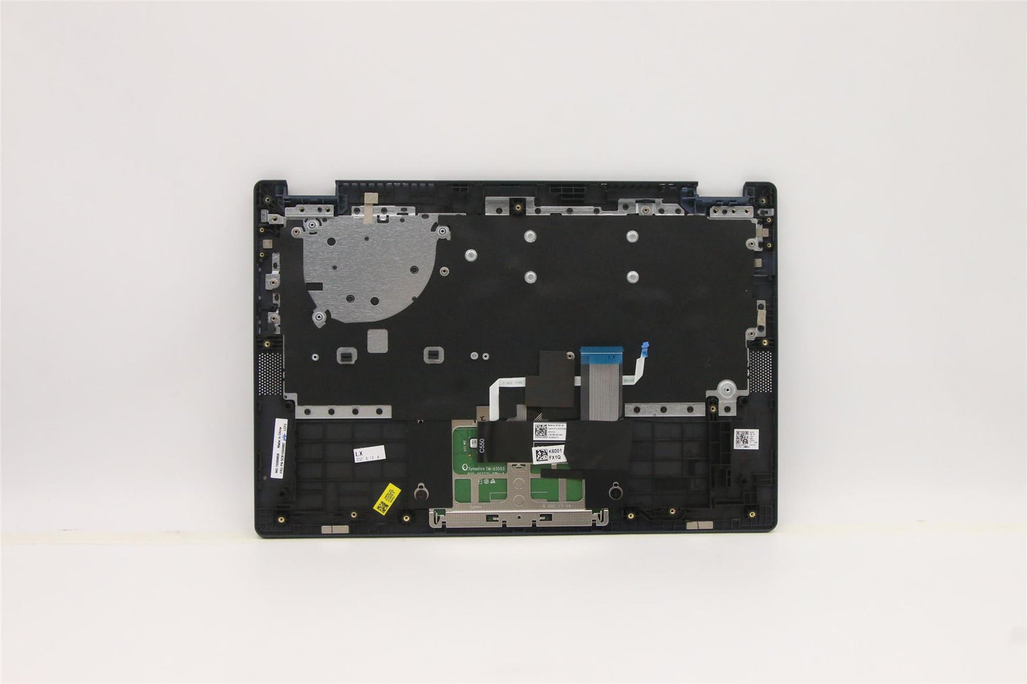 Lenovo IdeaPad 5 13ITL6 Palmrest Touchpad Cover Keyboard German Blue 5CB1D04882