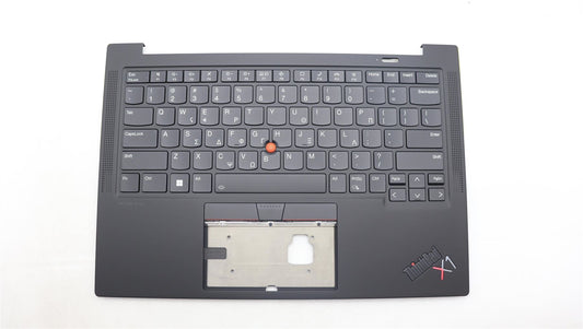Lenovo ThinkPad X1 11th Gen Keyboard Palmrest Top Cover Greek Black 5M11H62635