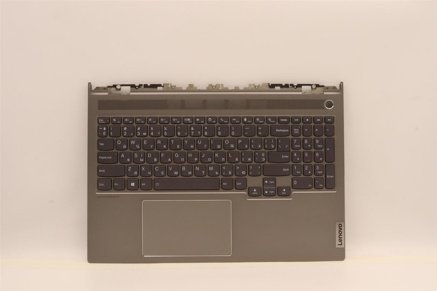 Lenovo ThinkBook 16p G3 ARH Palmrest Cover Touchpad Keyboard Silver 5CB1J23766