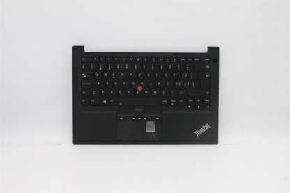 Lenovo ThinkPad E14 2 Keyboard Palmrest Top Cover Swiss Black Backlit 5M10Z27348