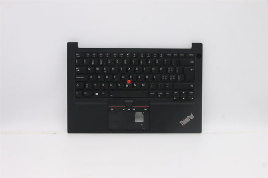 Lenovo ThinkPad E14 2 Keyboard Palmrest Top Cover Swiss Black Backlit 5M10Z27348