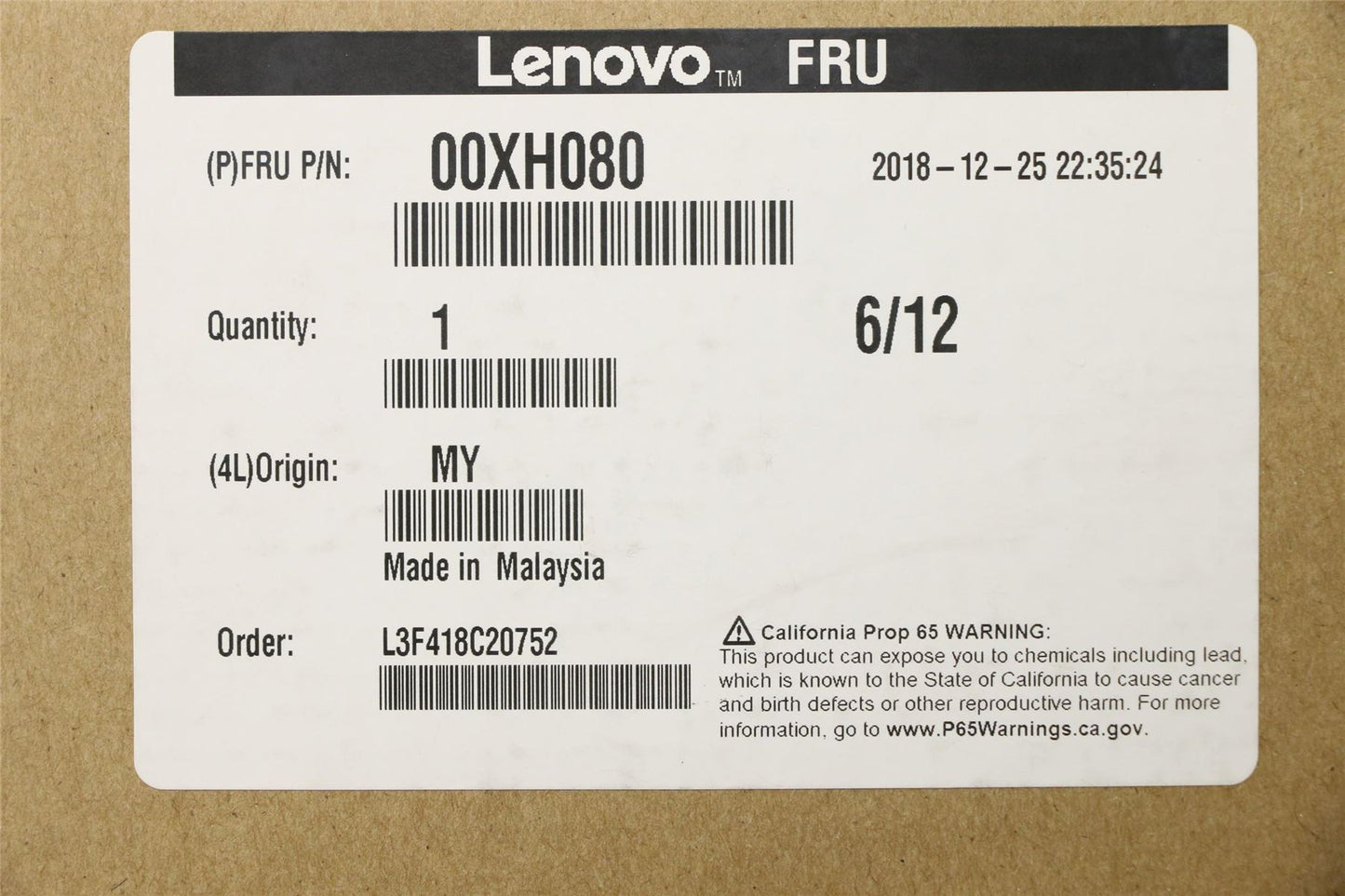 Lenovo ThinkStation P410 P510 P710 P910 CPU Processor 00XH080