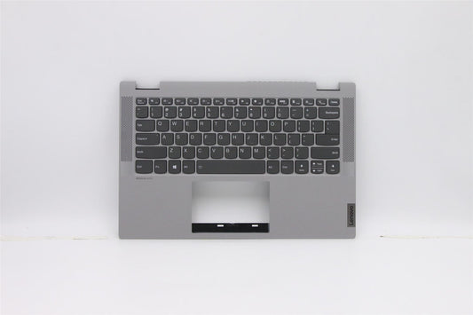 Lenovo Flex 5-14IIL05 5-14ARE05 Keyboard Palmrest Top Cover US Grey 5CB0Y85300