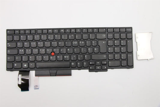 Lenovo ThinkPad L580 L590 T590 E590 Keyboard Canadian French Black 01YP641