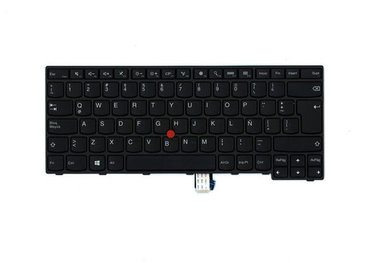 Lenovo ThinkPad E450 E450c E455 E460 E465 Keyboard Latin Spanish Black 04X6104