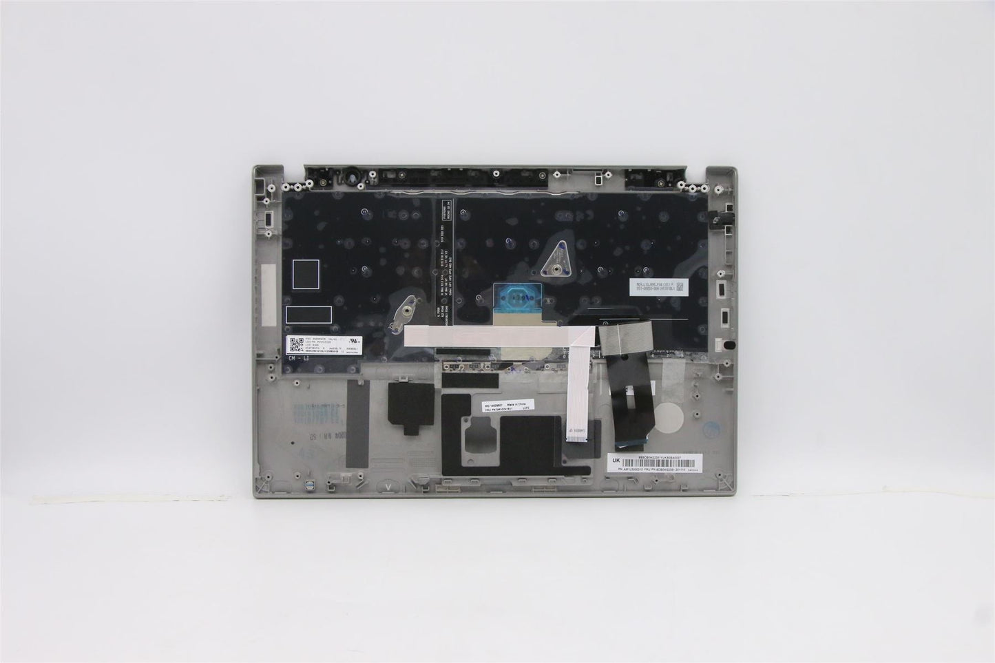 Lenovo ThinkPad T14s Keyboard Palmrest Top Cover Slovenian Silver 5M10Z41611