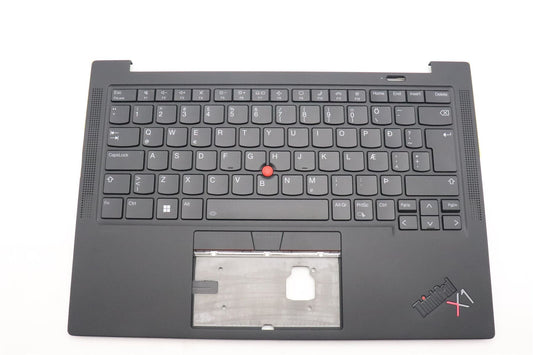 Lenovo ThinkPad X1 11th Gen Keyboard Palmrest Top Cover Icelandic 5M11H62797