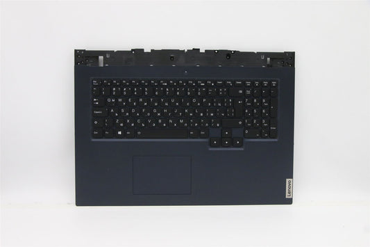 Lenovo Legion 5-17ACH6H Palmrest Touchpad Cover Keyboard Bulgarian 5CB1C19223