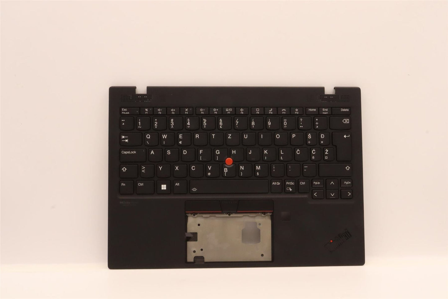 Lenovo ThinkPad X1 Gen 2 Keyboard Palmrest Top Cover Slovenian Black 5M11H41836