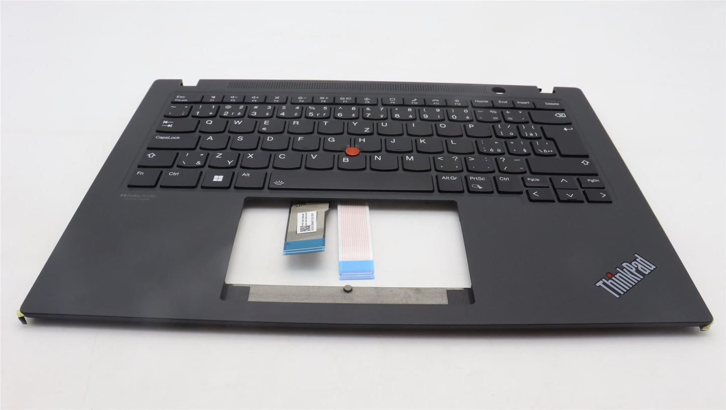 Lenovo ThinkPad T14s Gen 3 Keyboard Palmrest Top Cover Black Backlit 5M11G27172