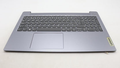 Lenovo IdeaPad 3 15IAH8 Palmrest Cover Touchpad Keyboard Arctic Grey 5CB1M36344