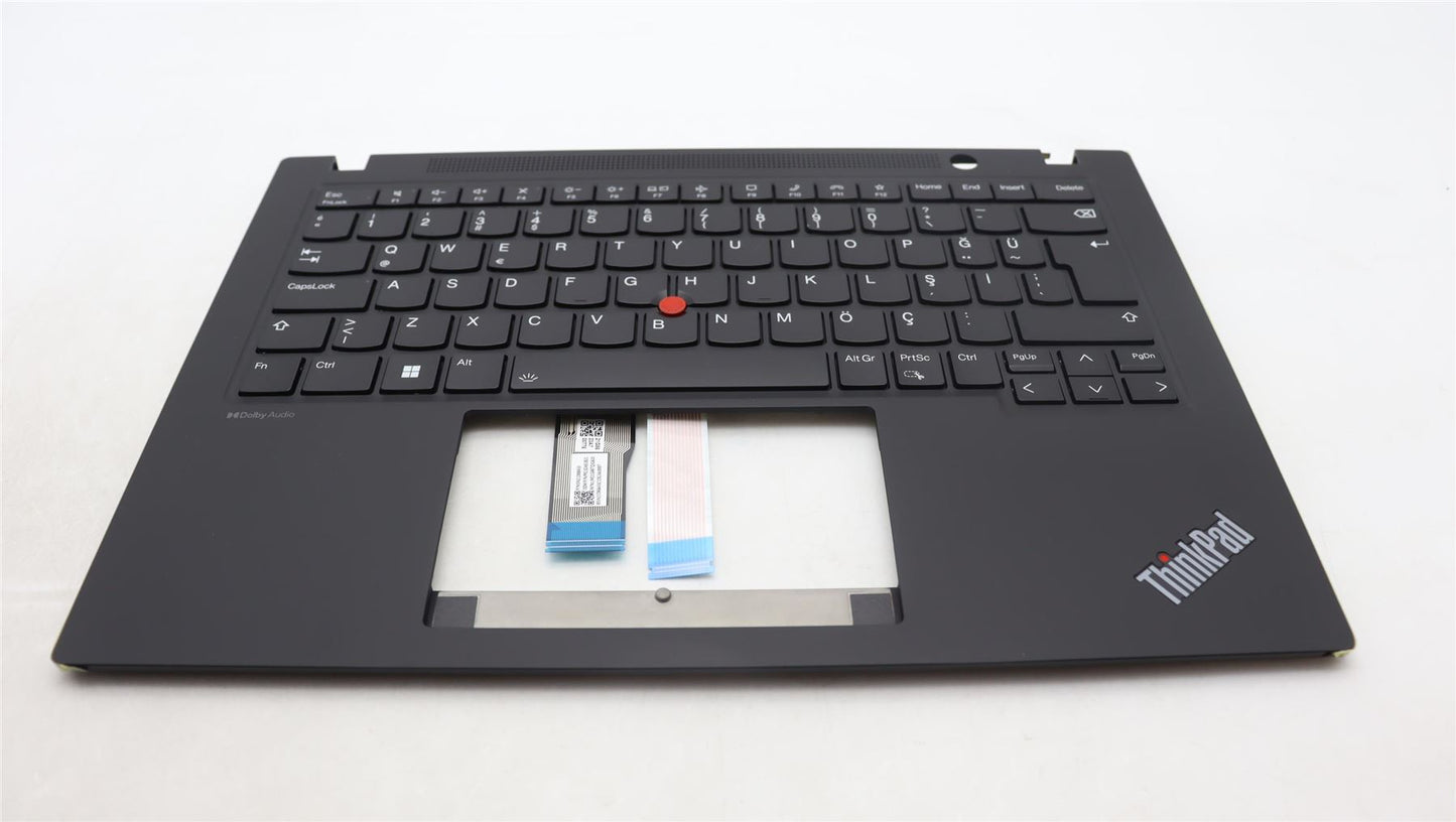 Lenovo ThinkPad T14s Gen 4 Keyboard Palmrest Top Cover Turkish Black 5M11L93084